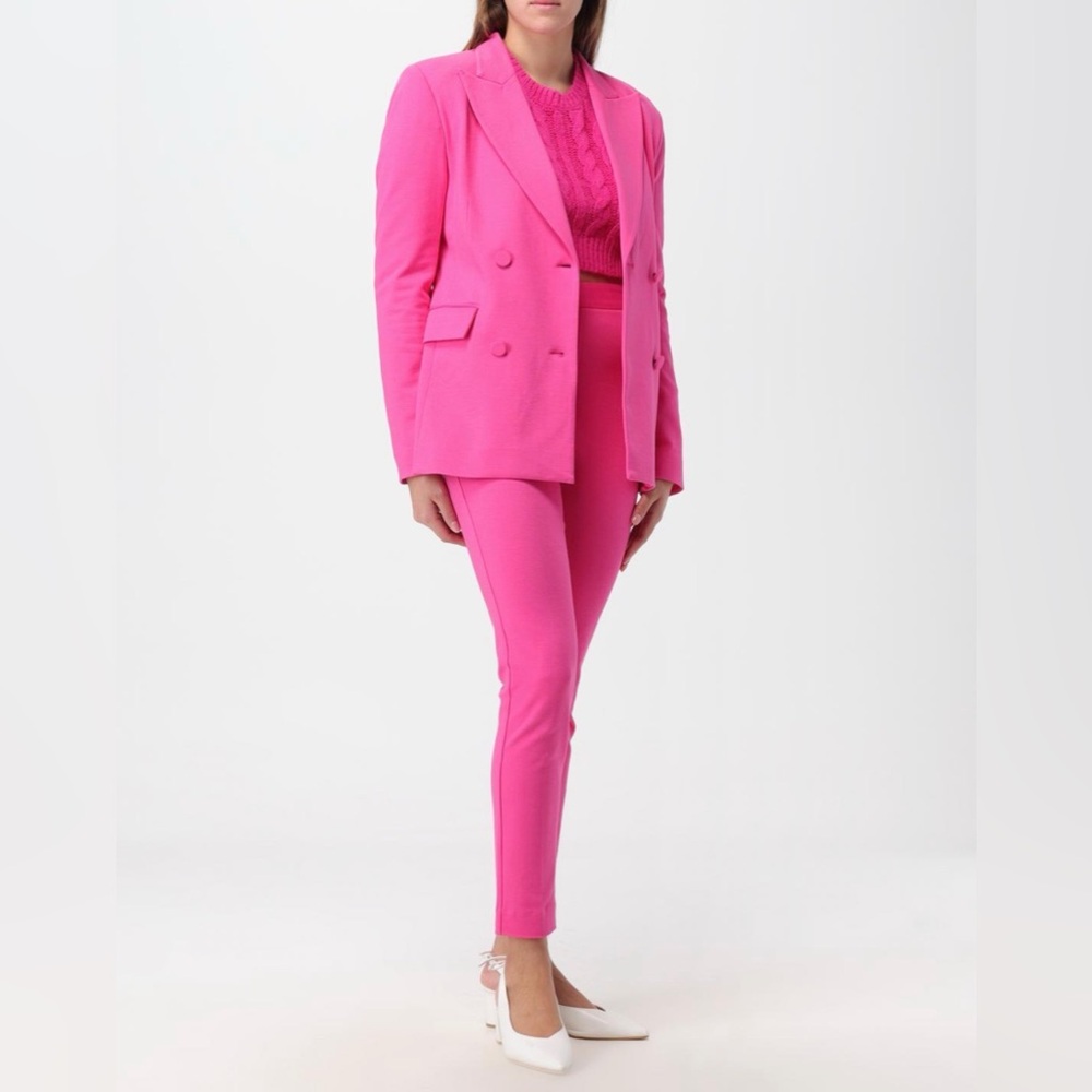 Twinset Vibrant Pink Skinny Pants